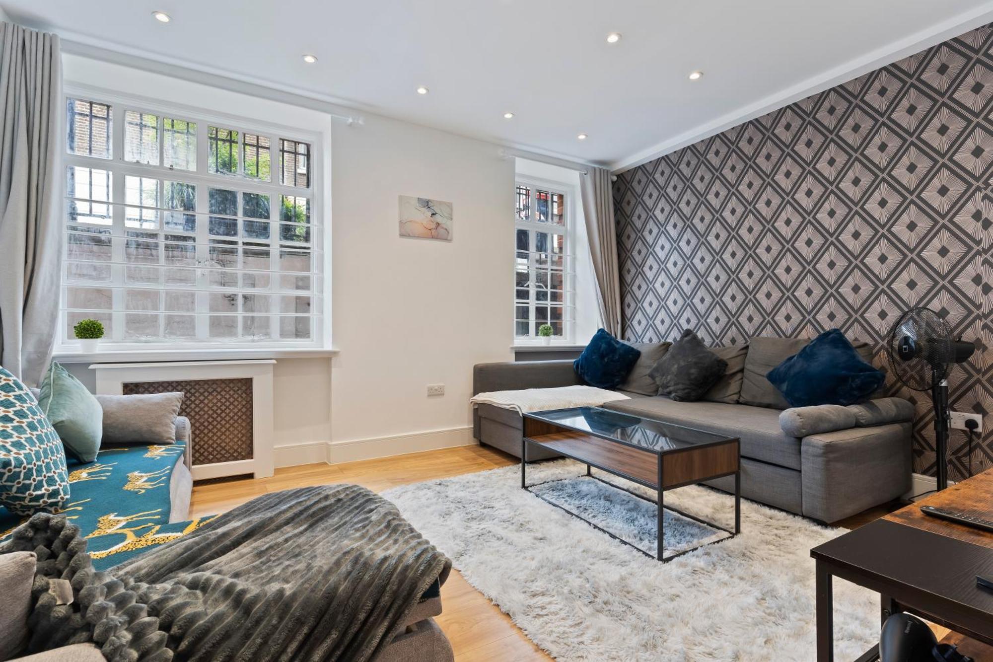Sparkle 1bed Flat Step Away Hyde Park And Oxford Street Appartamento